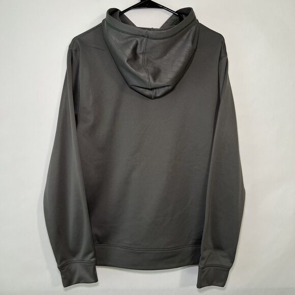 Green Bay Packers Hoodie Sweatshirt Mens Size M Medium Gray NFL Team Apparel TX3 - Picture 7 of 8